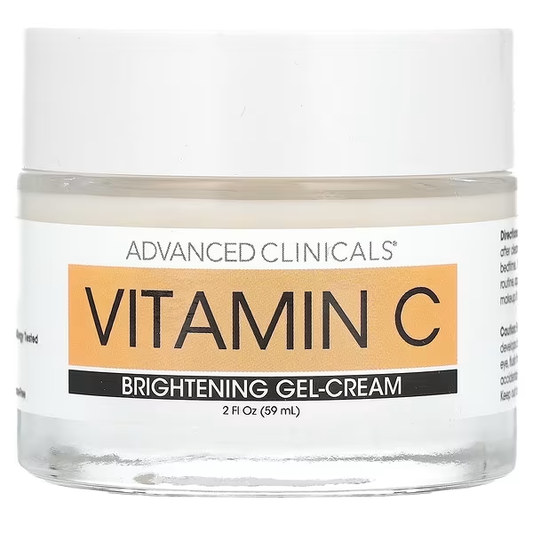 Advanced Clinicals, Vitamine C, Gel-crème illuminateur